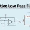 تعریف فیلتر اکتیو پایین گذر در الکترونیک