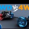 تفاوت 2WD و 4WD و AWD