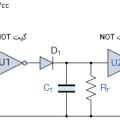 تعریف مولتی ویبراتور مونواستابل با گیت NOT در مدار